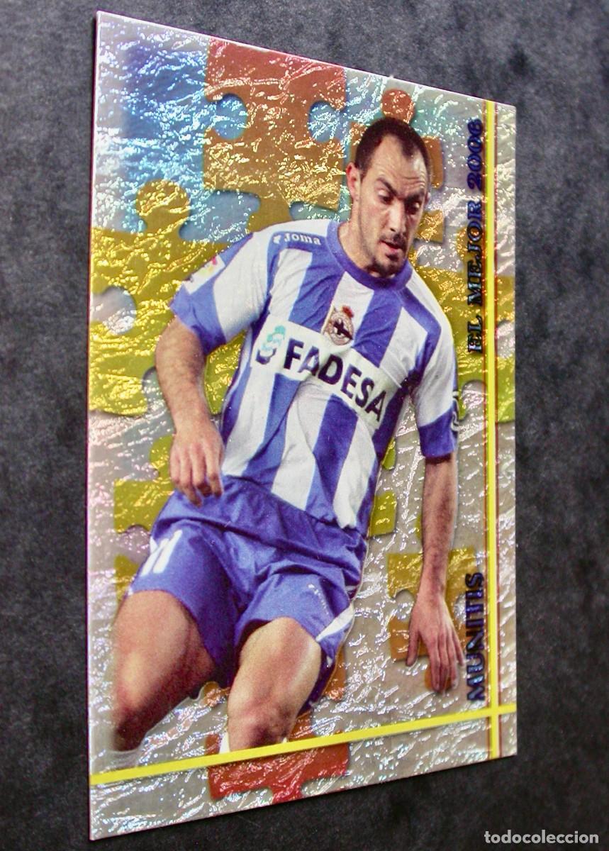 Cromos de f&uacute;tbol: 216 MUNITIS DEPORTIVO / FICHAS DE LA LIGA 2006 2007 06 07 / MUNDICROMO