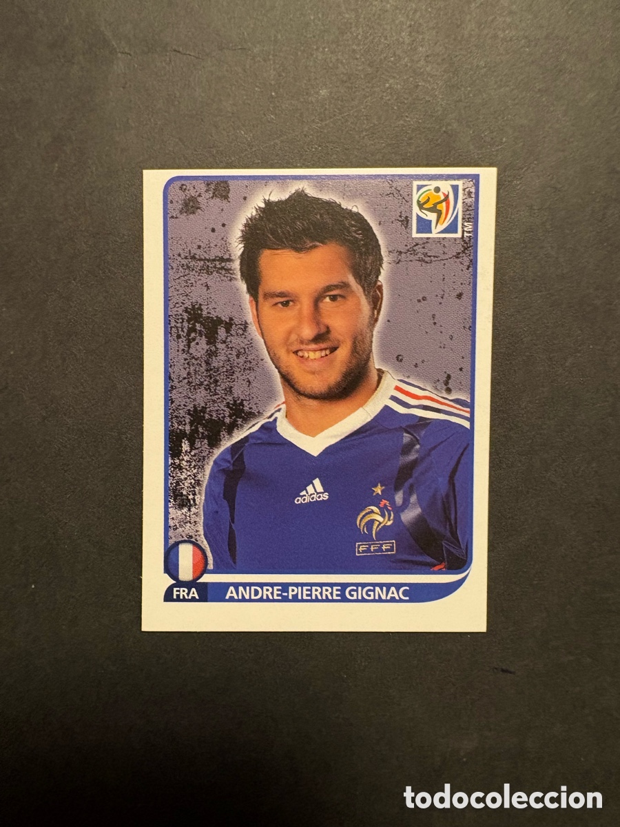 Cromos de f&uacute;tbol: 105 GIGNAC FRANCIA PANINI 2010 SOUTH AFRICA MUNDIAL SUDAFRICA FUTBOL 10 - SIN PEGAR - BL