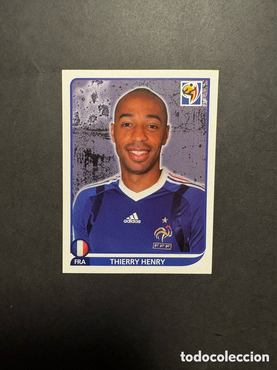 Cromos de f&uacute;tbol: 103 HENRY FRANCIA PANINI 2010 SOUTH AFRICA MUNDIAL SUDAFRICA FUTBOL 10 - SIN PEGAR - BL