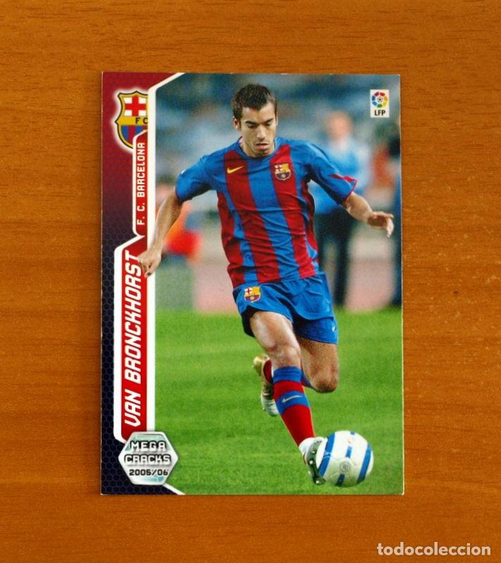 Fu&szlig;ball-Sticker: Barcelona -N&ordm; 60 VanBronckhorst -Megacracks Las Fichas Liga 2005-2006-05-06 Mega Cracks Panini