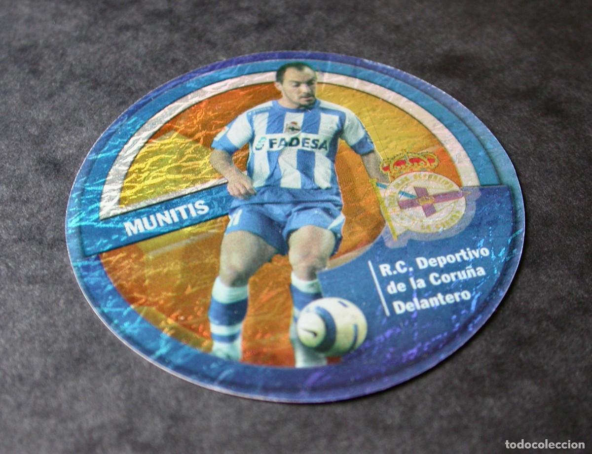 Fu&szlig;ball-Sticker: 216 MUNITIS DEPORTIVO / CIRCLECARD / FICHAS DE LA LIGA 2006 2007 06 07 / MUNDICROMO