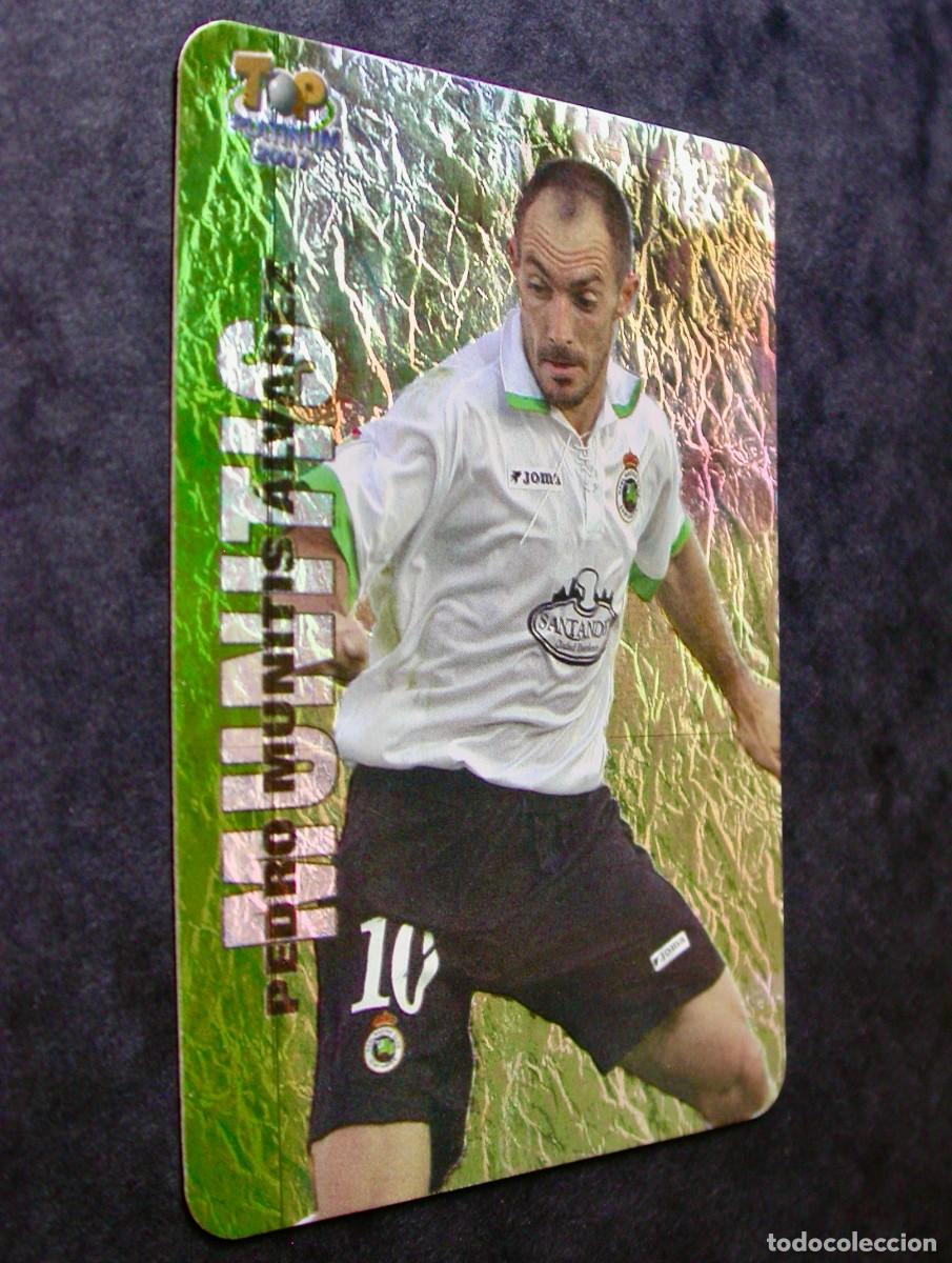 Football Stickers: 747 MUNITIS / TOP PLATINUM JASPEADO / FICHAS DE LA LIGA 2006 2007 06 07 / MUNDICROMO