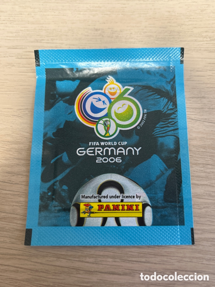 Cromos de f&uacute;tbol: SOBRE SIN ABRIR DE CROMOS MUNDIAL ALEMANIA 2006 GERMANY 06 - POSIBILIDAD DE MESSI O RONALDO ROOKIE