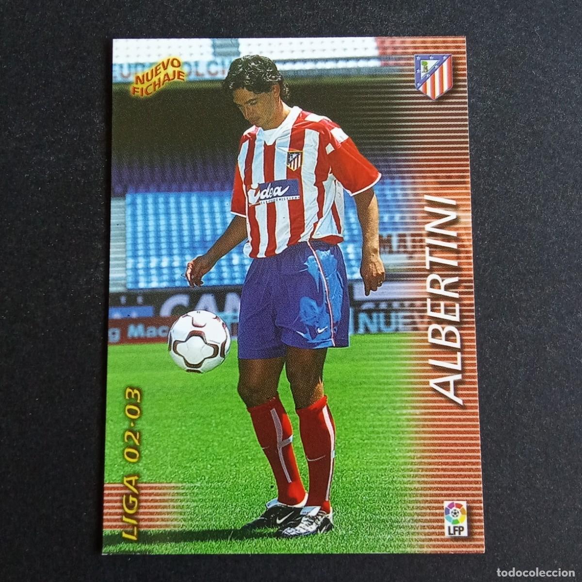 Fu&szlig;ball-Sticker: 394 ALBERTINI ATLETICO MADRID LIGA 2002 2003 02 03 MEGAFICHAS PANINI