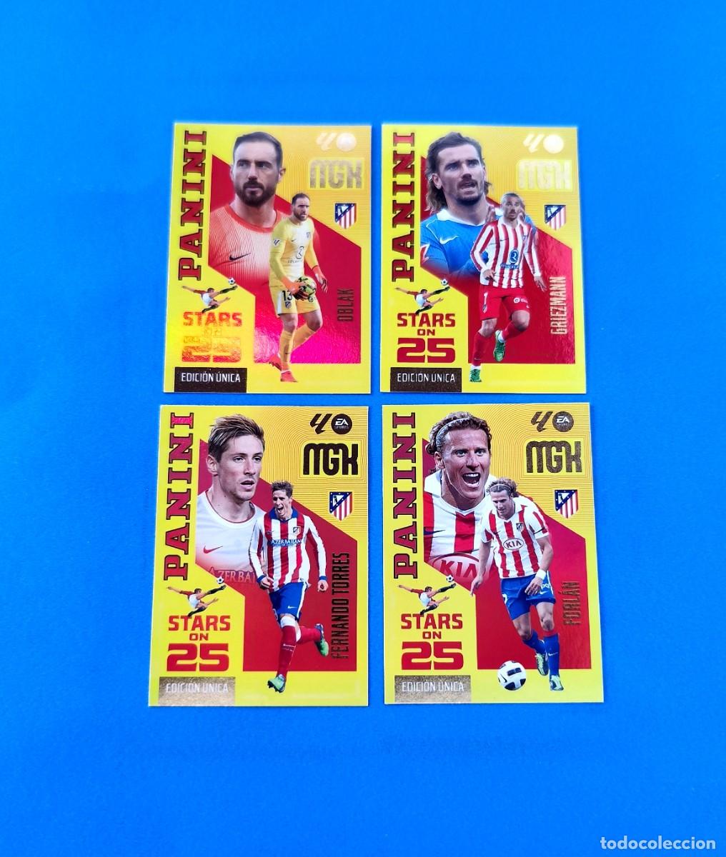 Fu&szlig;ball-Sticker: Megacracks 2026 2027 / 26 27 Stars On Oblak Griezmann Fernando Torres Forl&aacute;n Atl&eacute;tico de Madrid
