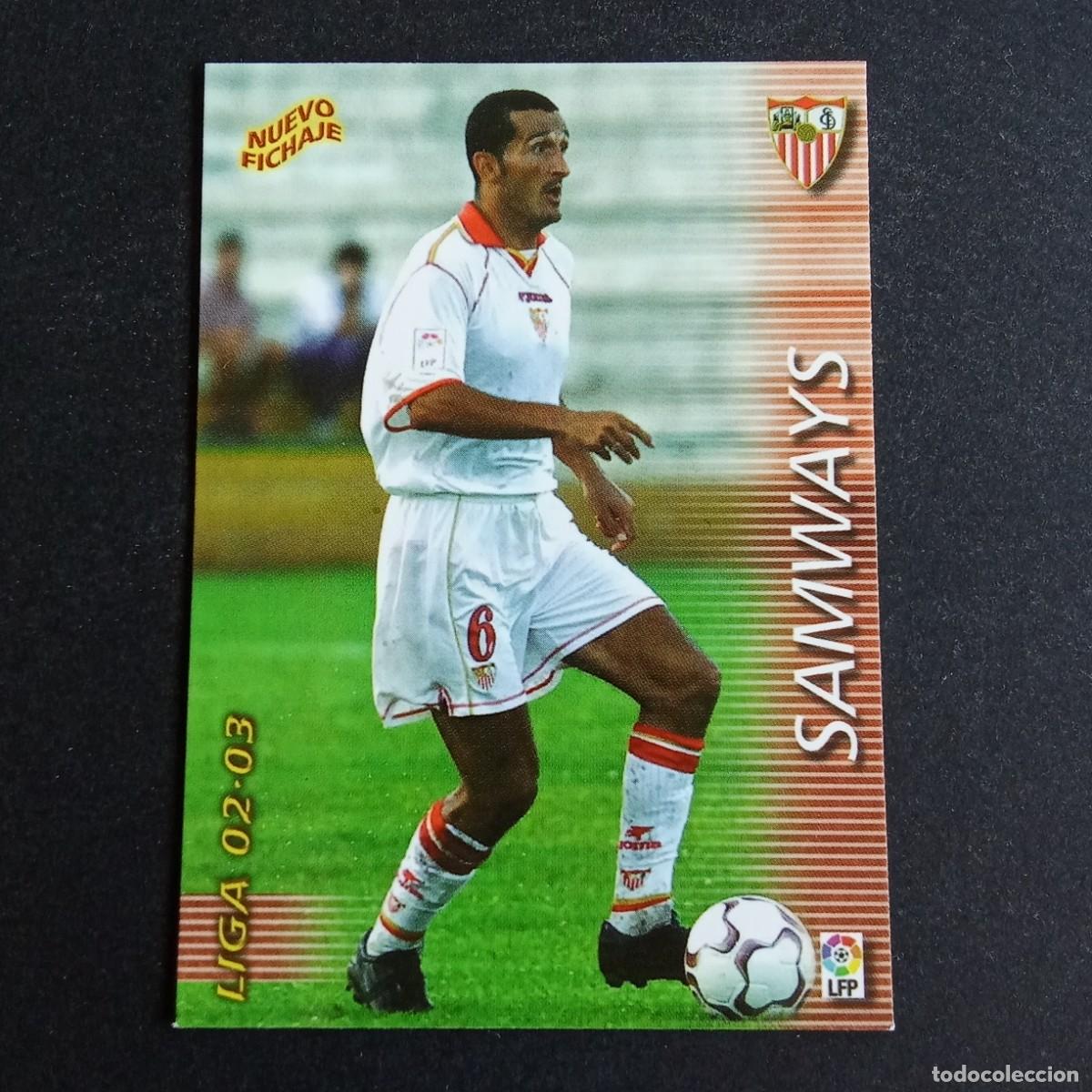 Fu&szlig;ball-Sticker: 399 SAMWAYS SEVILLA LIGA 2002 2003 02 03 MEGAFICHAS PANINI