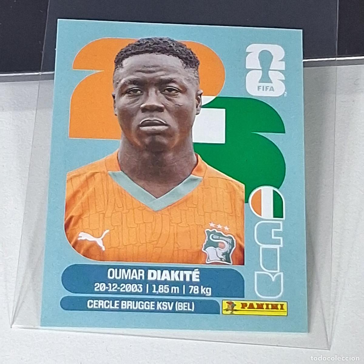 Cromos de f&uacute;tbol: B48 CIV 20 CIV20 OUMAR DIAKITE COSTA DE MARFIL CIV MUNDIAL FIFA WORLD CUP 2026 STICKER PANINI