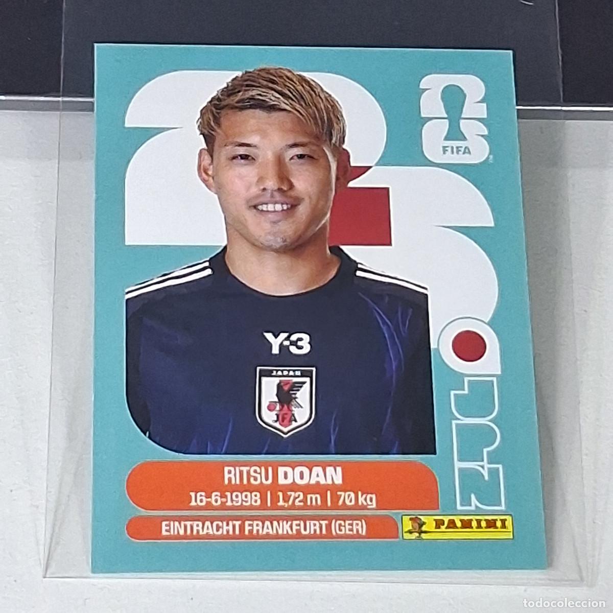 Cromos de f&uacute;tbol: B48 JPN14 RITSU DOAN 14 JAP&Oacute;N JAPAN JPN MUNDIAL FIFA WORLD CUP 2026 STICKER PANINI