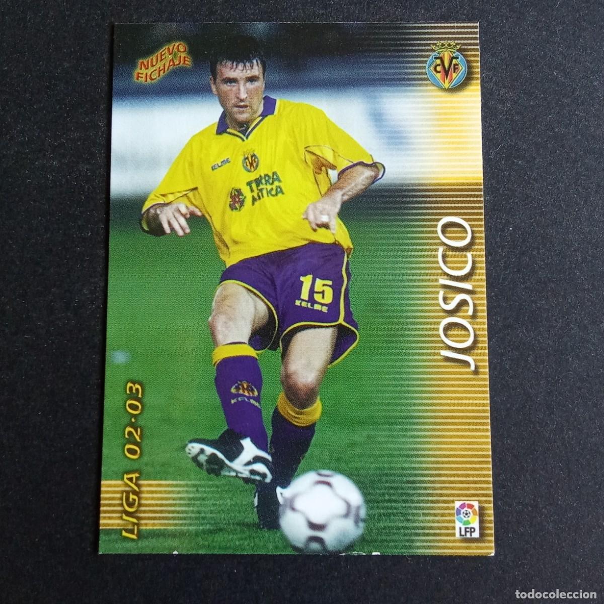 Cromos de f&uacute;tbol: 415 JOSICO VILLARREAL LIGA 2002 2003 02 03 MEGAFICHAS PANINI
