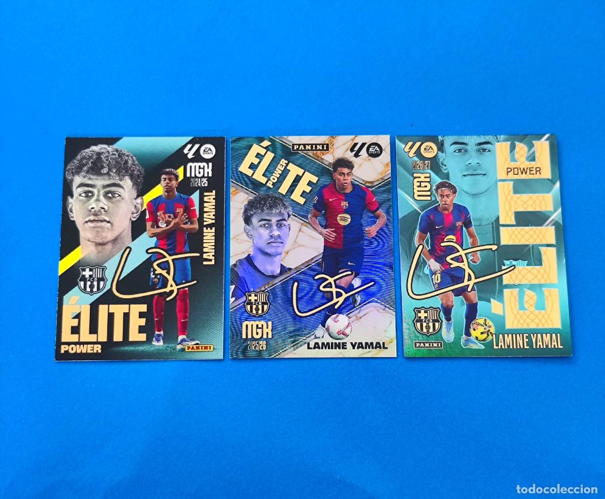 Cromos de f&uacute;tbol: Megacracks 2024 2025 / 24 25 - 2025 2026 / 25 26 - 2026 2027 / 26 27 Lamine Yamal &Eacute;lite Power