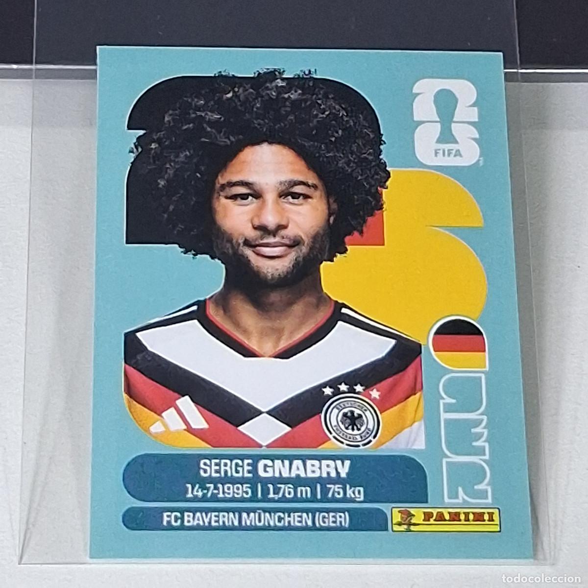 Cromos de f&uacute;tbol: B48 GER16 SERGE GNABRY 16 ALEMANIA GER GERMANY MUNDIAL FIFA WORLD CUP 2026 STICKER PANINI