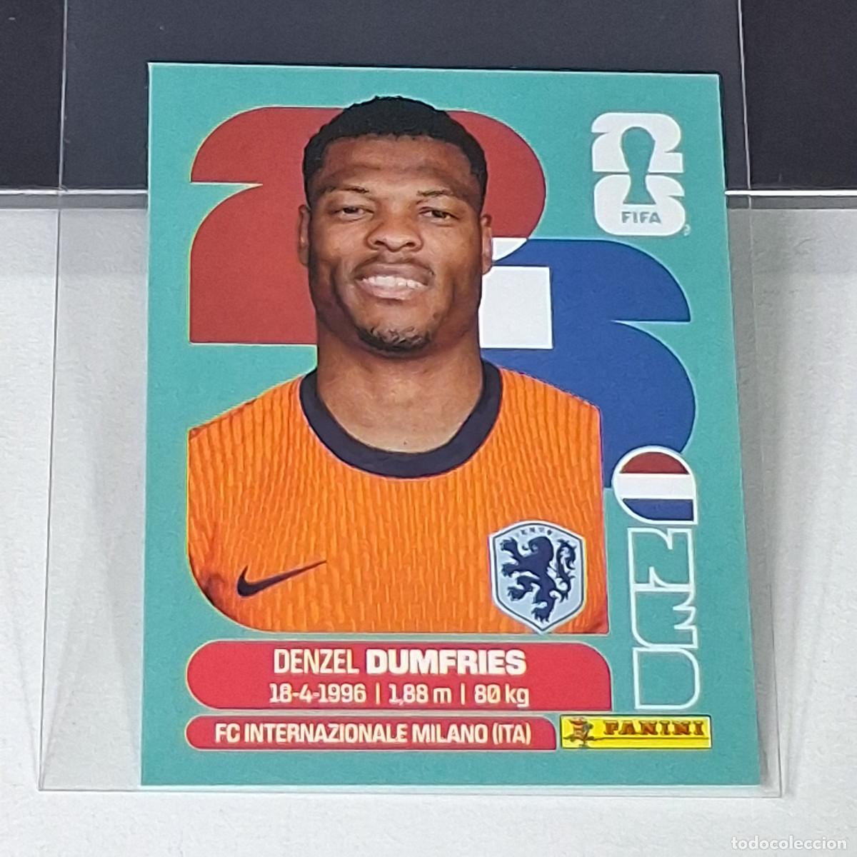 Cromos de f&uacute;tbol: B48 NED6 DENZEL DUMFRIES 6 PA&Iacute;SES BAJOS HOLANDA NED MUNDIAL FIFA WORLD CUP 2026 STICKER PANINI