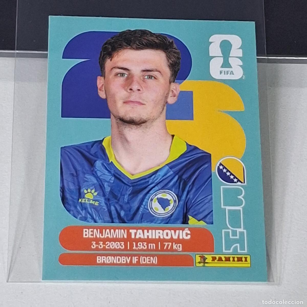 Cromos de f&uacute;tbol: B48 BIH9 BENJAMIN TAHIROVIĆ 9 BOSNIA HERZEGOVINA BIH MUNDIAL FIFA WORLD CUP 2026 STICKER PANINI