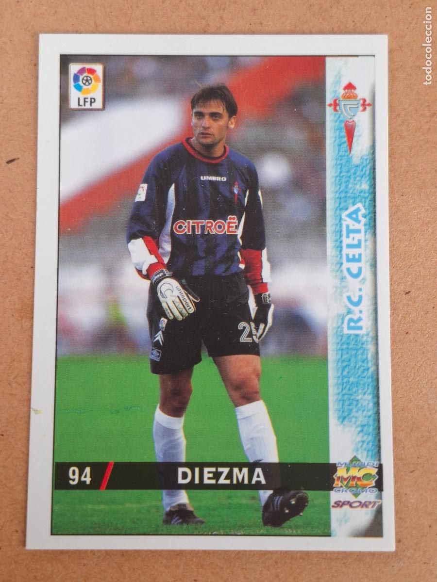 Cromos de f&uacute;tbol: MUNDICROMO 98 99 1998 1999 - 94 DIEZMA ( BAJA ) - R.C. CELTA - CP14