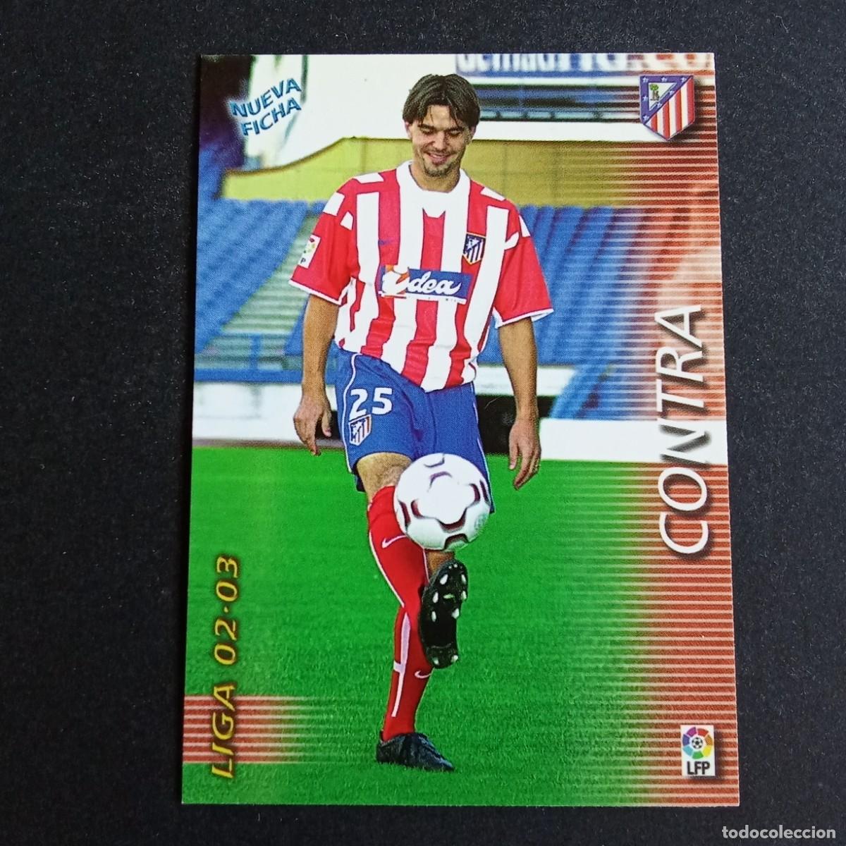 Fu&szlig;ball-Sticker: 48 BIS CONTRA ATLETICO MADRID LIGA 2002 2003 02 03 MEGAFICHAS PANINI