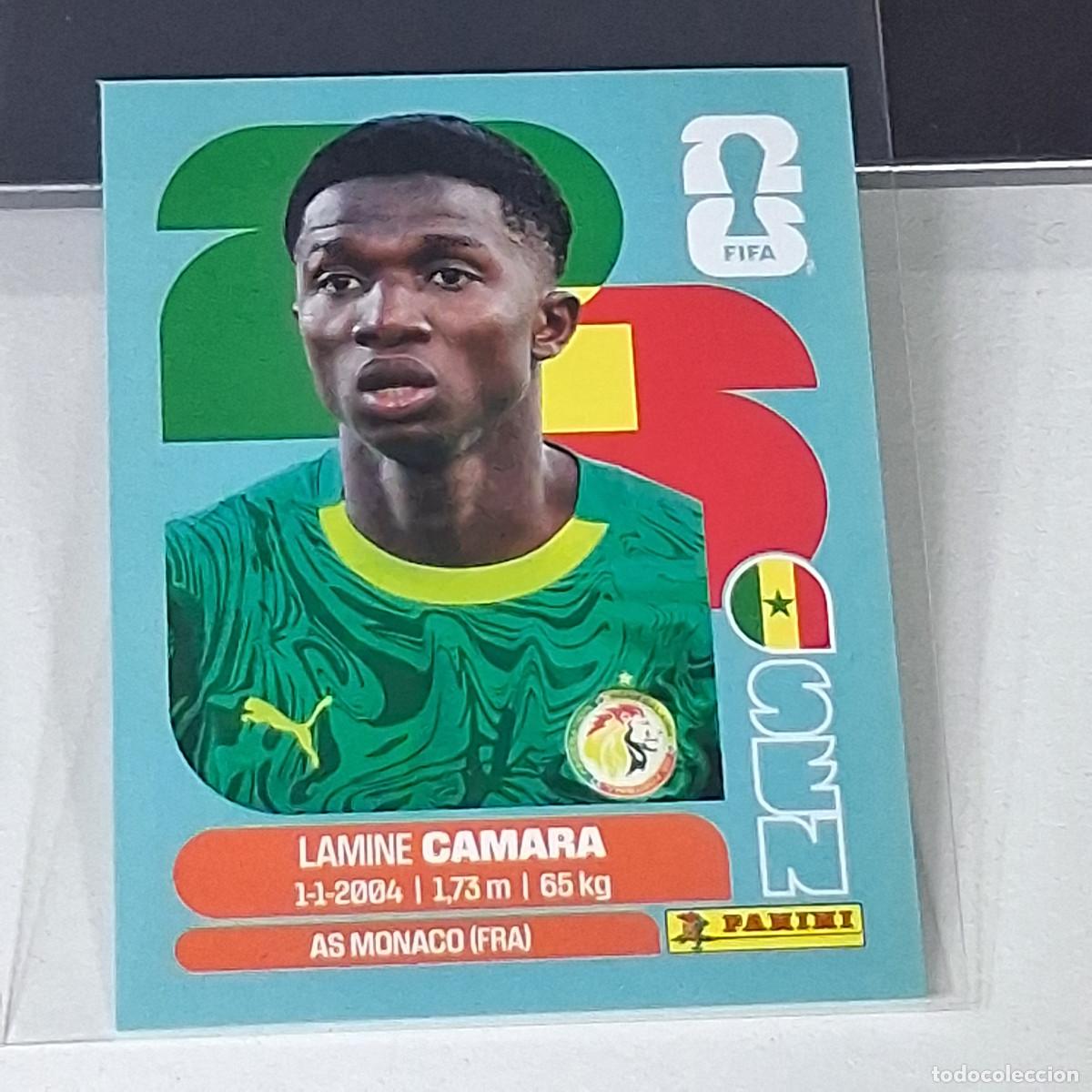 Fu&szlig;ball-Sticker: B48 SEN14 LAMINE CAMARA 14 SENEGAL SENEGAL SEN MUNDIAL FIFA WORLD CUP 2026 STICKER PANINI