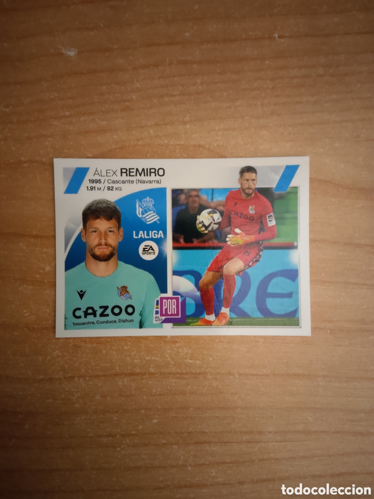Fu&szlig;ball-Sticker: 3 REMIRO REAL SOCIEDAD LIGA ESTE 2023 2024
