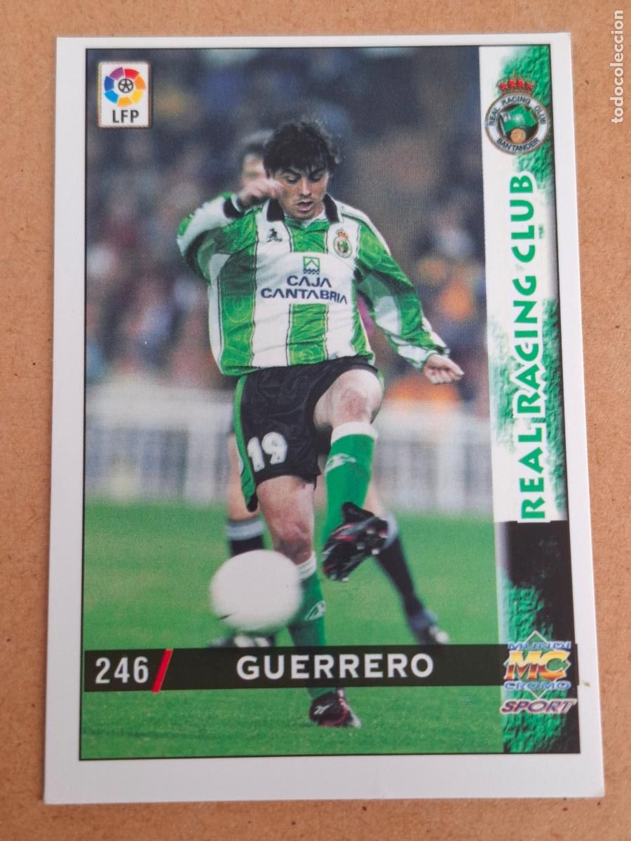 Fu&szlig;ball-Sticker: MUNDICROMO 98 99 1998 1999 - 246 GUERRERO ( BAJA ) - RACING CLUB - CP14