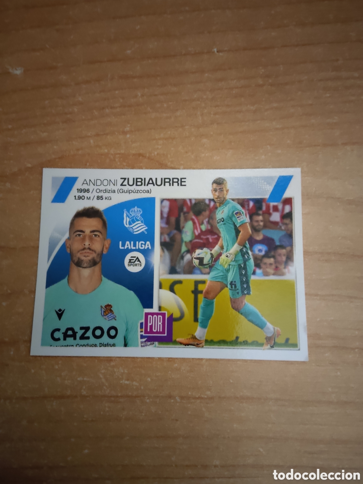 Figurine di Calcio: 4 ZUBIAURRE REAL SOCIEDAD LIGA ESTE 2023 2024