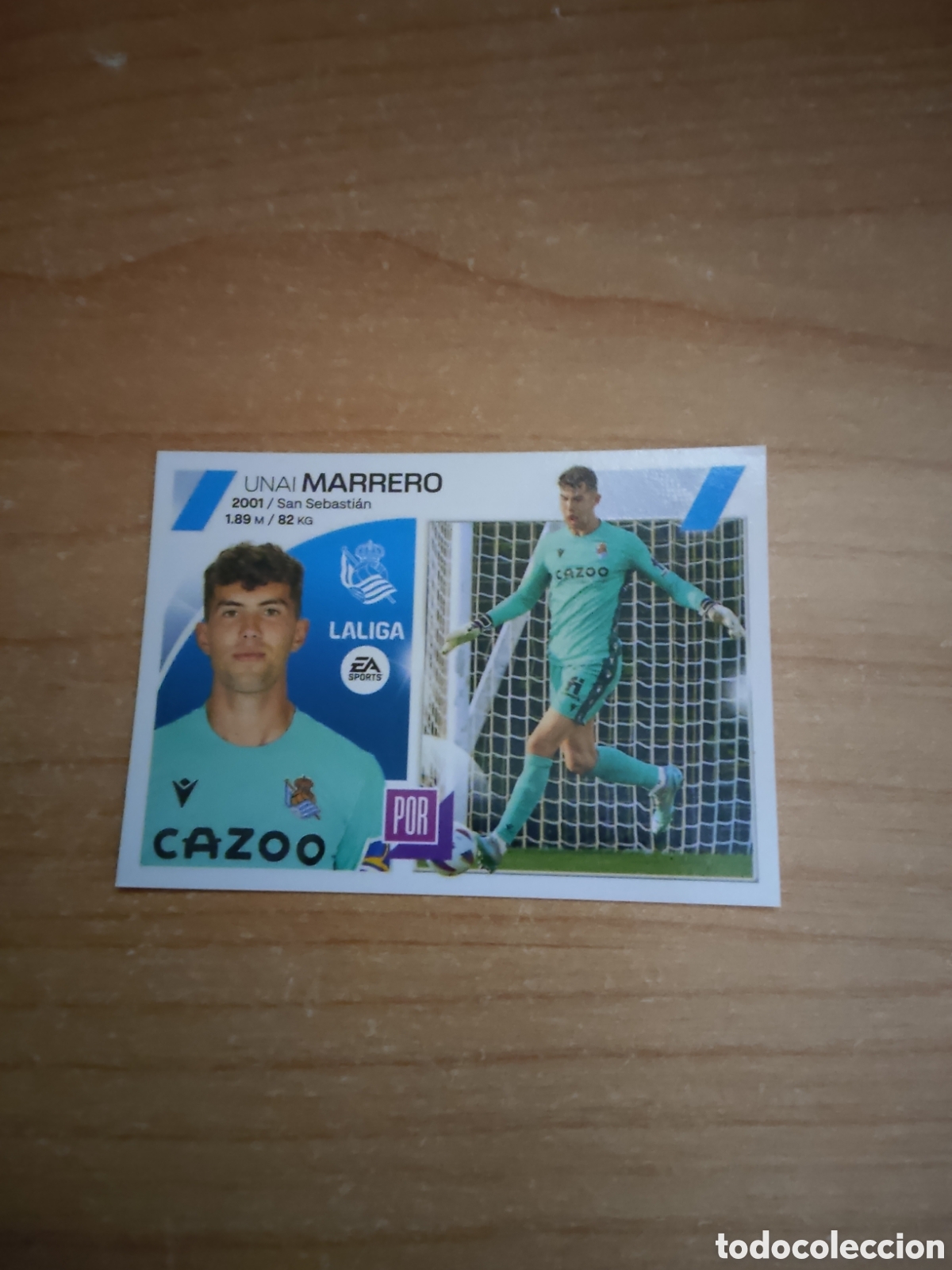 Cromos de Futebol: 4 BIS UNAI MARRERO REAL SOCIEDAD LIGA ESTE 2023 2024