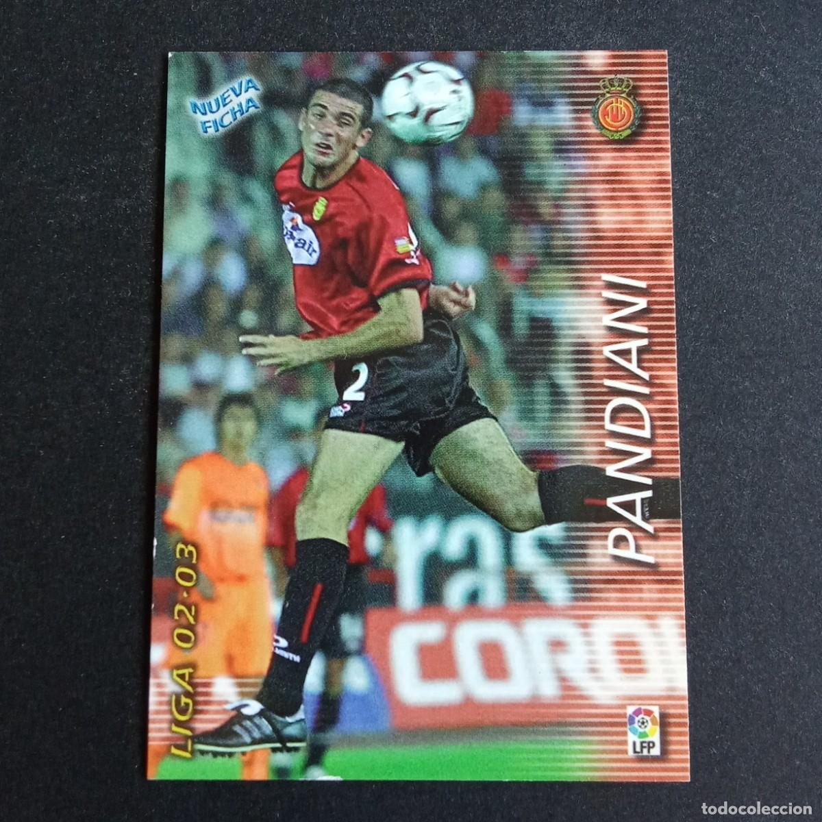 Cromos de f&uacute;tbol: 198 BIS PANDIANI MALLORCA LIGA 2002 2003 02 03 MEGAFICHAS PANINI