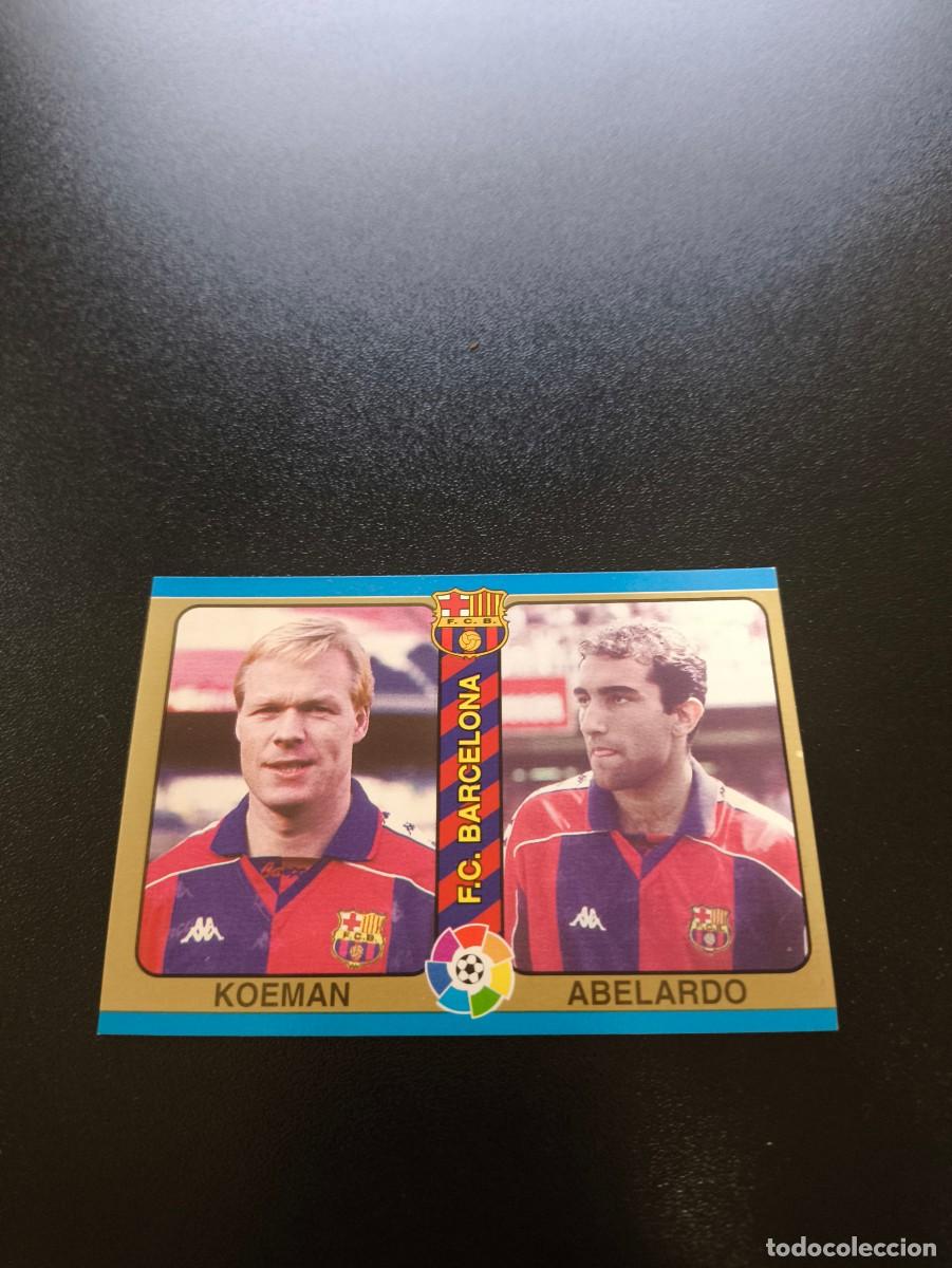 Cromos de f&uacute;tbol: 3 Koeman / Abelardo BARCELONA MUNDICROMO LIGA FUTBOL TOTAL 1994 1995 94 95 NO PANINI LIGA ESTE