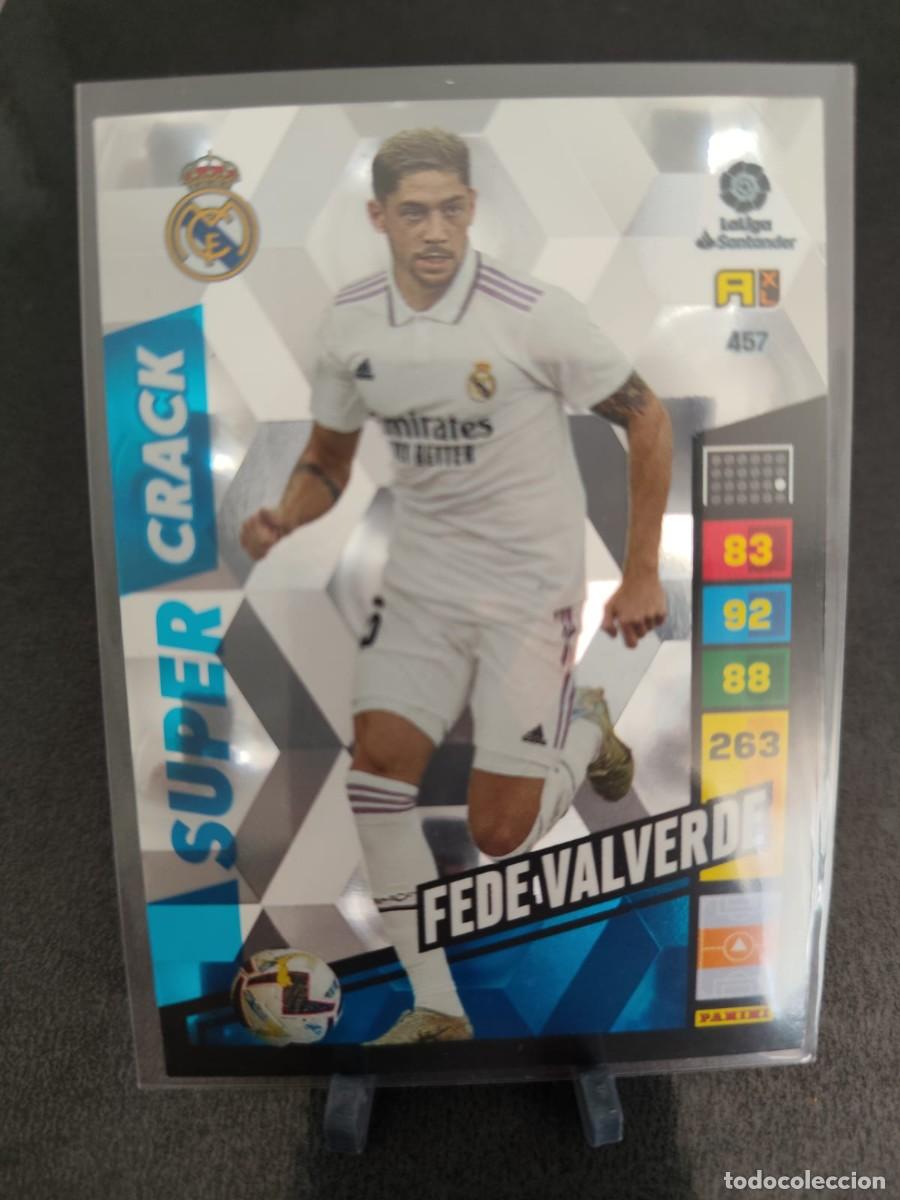 Fu&szlig;ball-Sticker: Adrenalyn 22 23 Fede Valverde Real Madrid Super Crack 457
