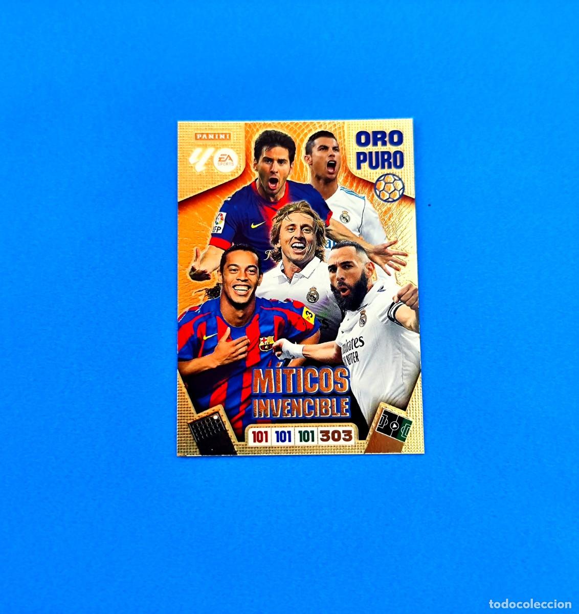 Fu&szlig;ball-Sticker: Adrenalyn 2025 2026 / 25 26 M&iacute;ticos Invencible Oro Puro