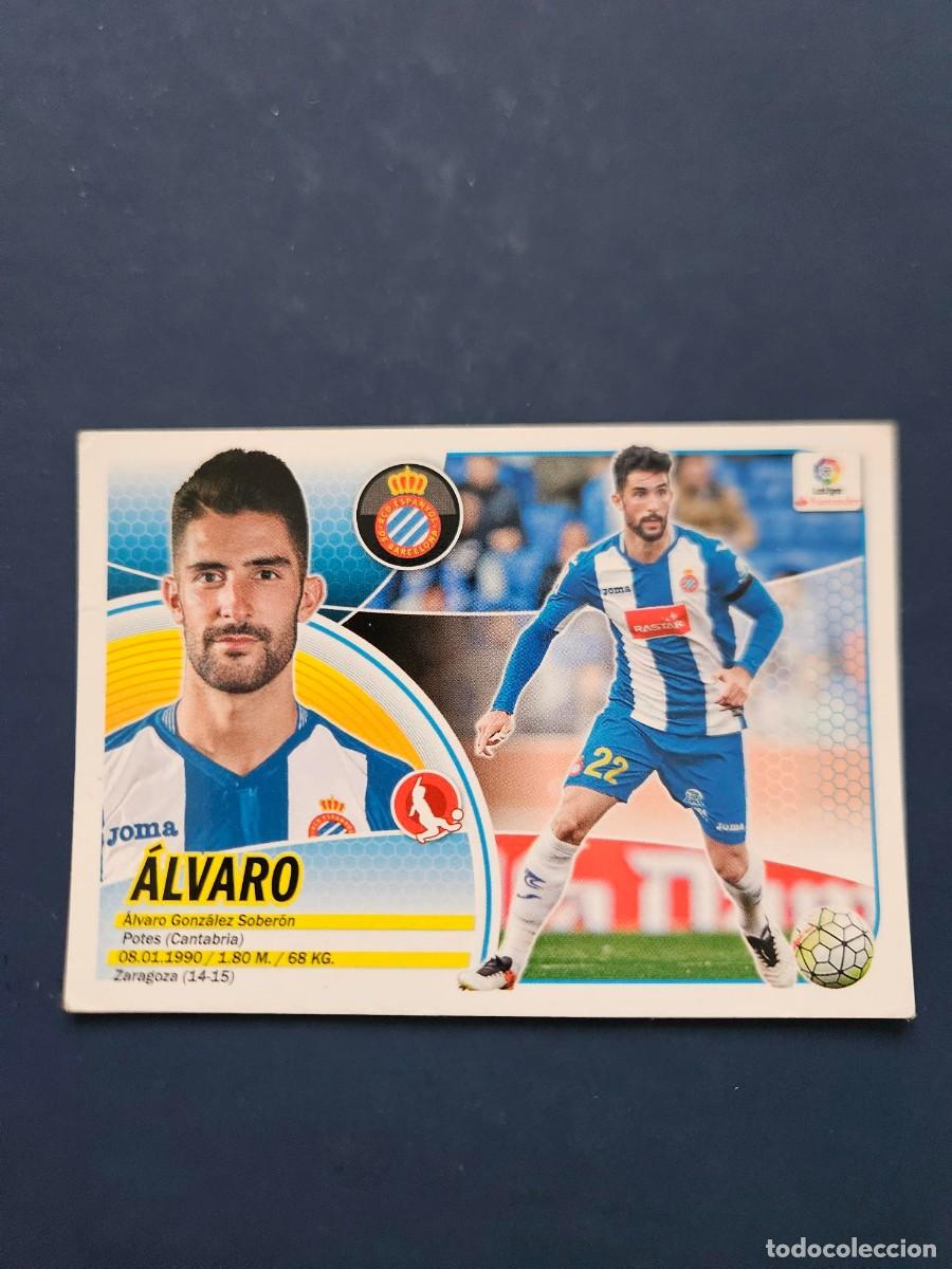 Fu&szlig;ball-Sticker: *N&ordm; 6 ALVARO ESPANYOL LOGO NUEVO LIGA ESTE 16 17 2016 2017 SIN PEGAR NUNCA PEGADO SOBADO