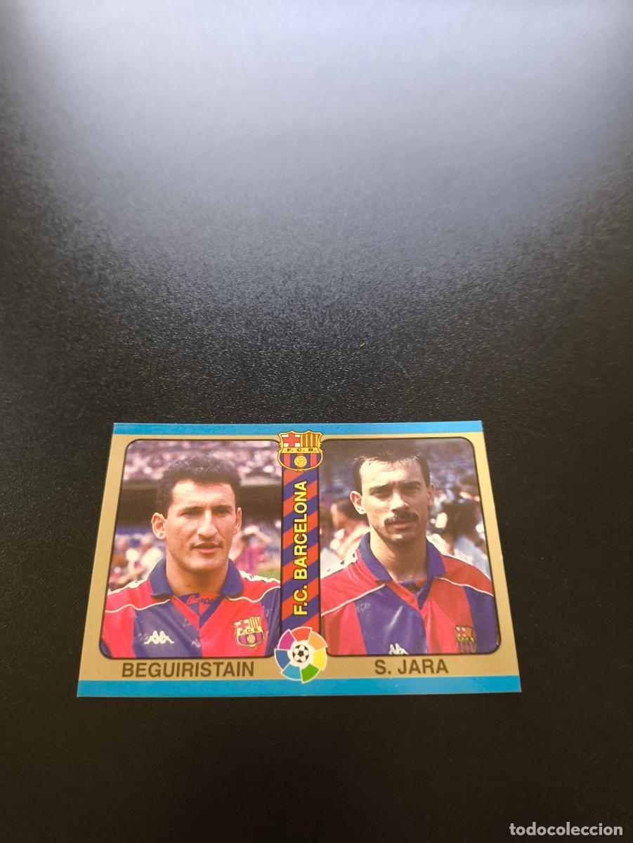 Fu&szlig;ball-Sticker: 8 Beguiristain / JARA BARCELONA MUNDICROMO LIGA FUTBOL TOTAL 1994 1995 94 95 NO PANINI LIGA ESTE