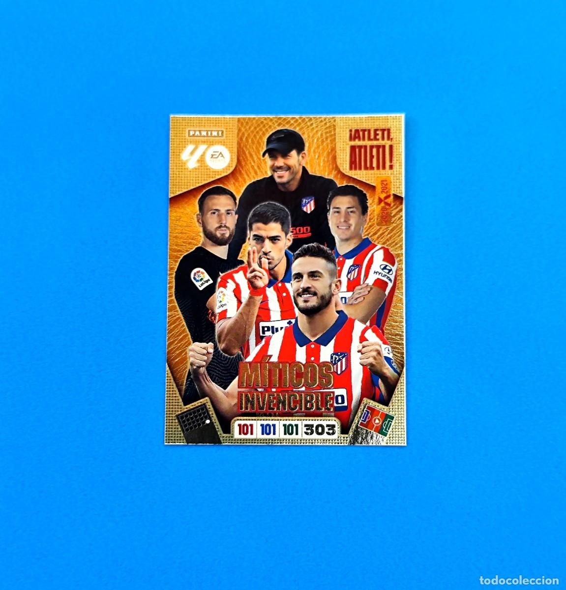 Fu&szlig;ball-Sticker: Adrenalyn 2025 2026 / 25 26 M&iacute;ticos Invencible Atleti, Atleti