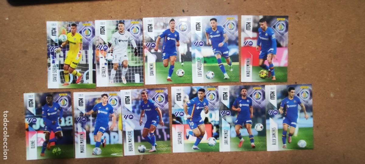 Cromos de Futebol: MEGACRACKS 26/27 LOTE DE 11 CARTAS DEL GETAFE # PANINI