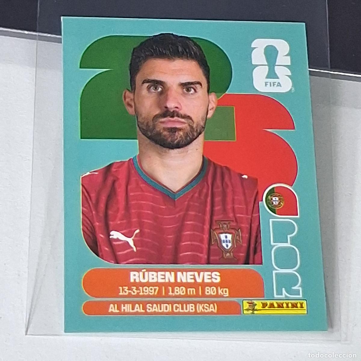 Fu&szlig;ball-Sticker: B48 POR11 R&Uacute;BEN NEVES 11 PORTUGAL POR MUNDIAL FIFA WORLD CUP 2026 STICKER PANINI