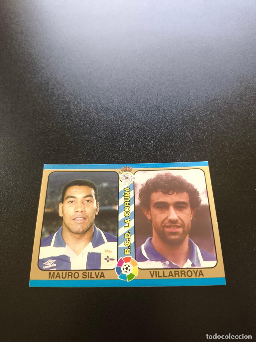 Fu&szlig;ball-Sticker: 16 Mauro Silva VILLARROYA DEPORTIVO CORU&Ntilde;A MUNDICROMO LIGA FUTBOL 1994 1995 94 95 NO PANINI LIGA