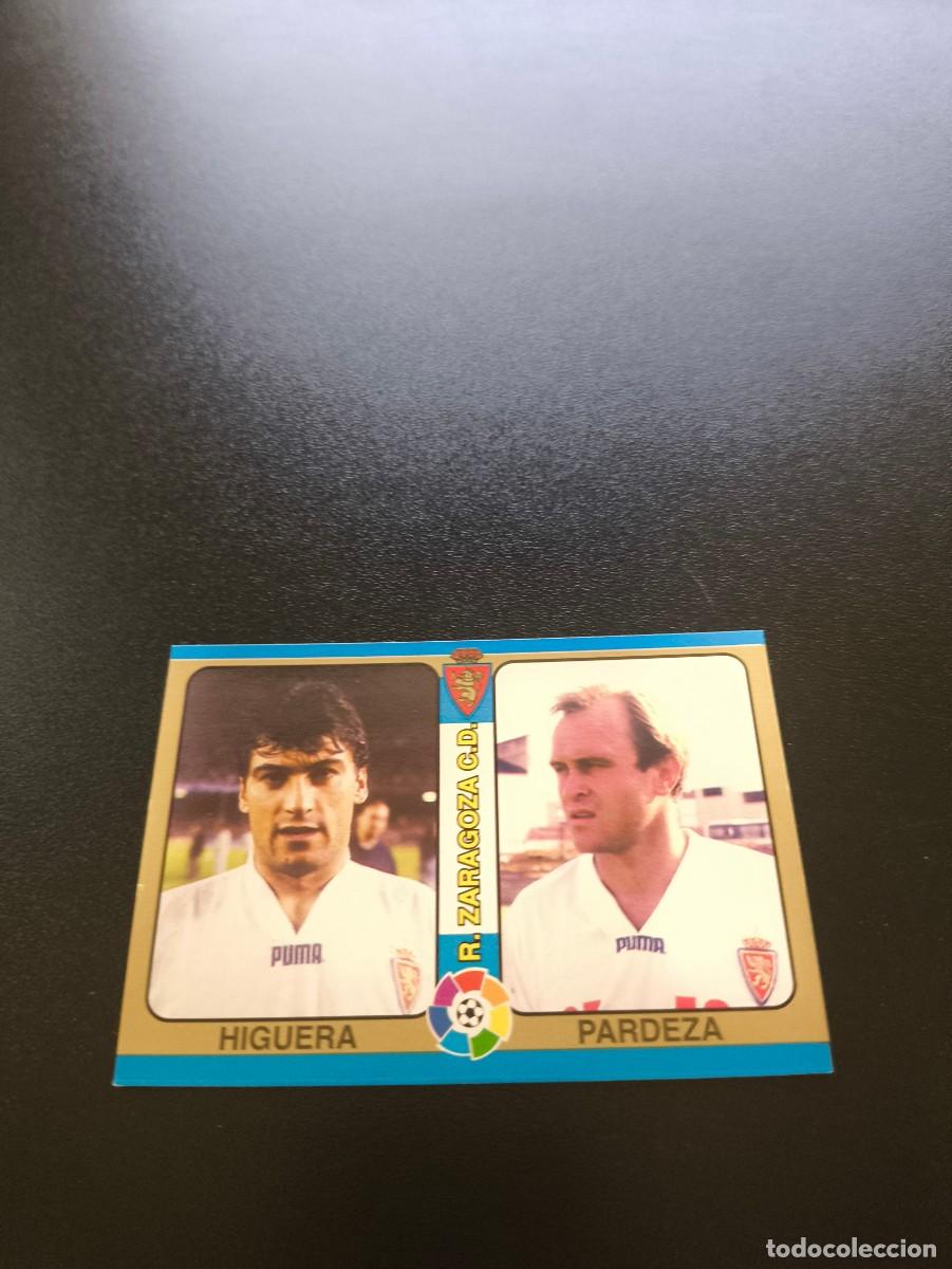 Cromos de f&uacute;tbol: 26 Higuera / Pardeza ZARAGOZA MUNDICROMO LIGA FUTBOL TOTAL 1994 1995 94 95 NO PANINI LIGA ESTE