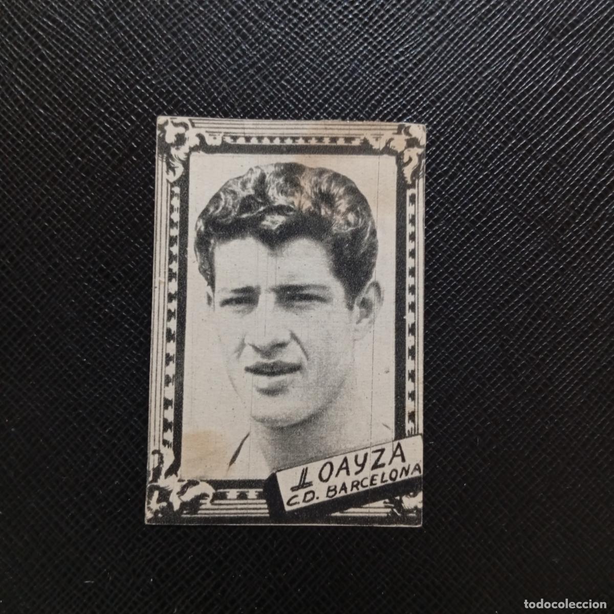 Cromos de f&uacute;tbol: LOAYZA BARCELONA FHER 1959 1960 CROMO FUTBOL LIGA 59 60 - DESPEGADO - A16 PG172