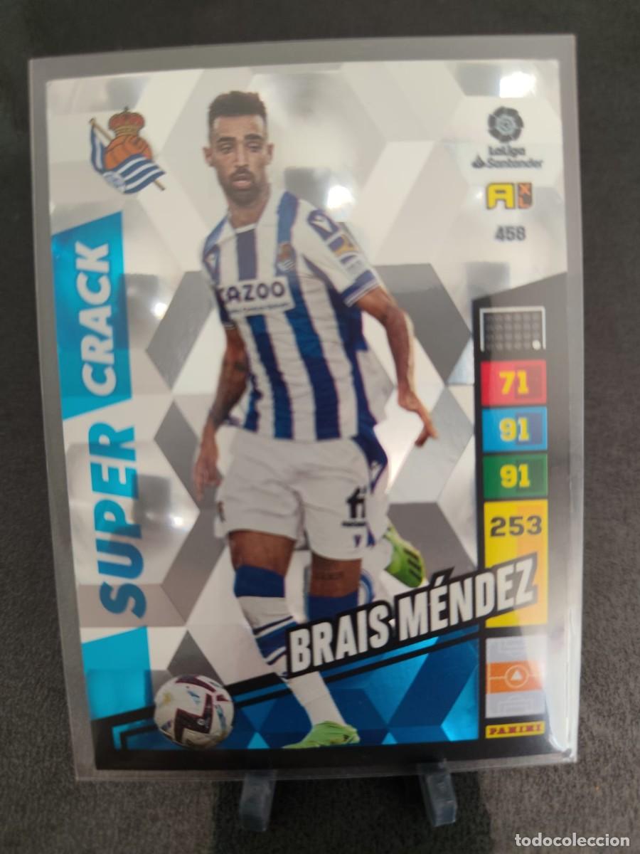 Cromos de f&uacute;tbol: Adrenalyn 22 23 Brais Mendez Real Sociedad Super Crack 458