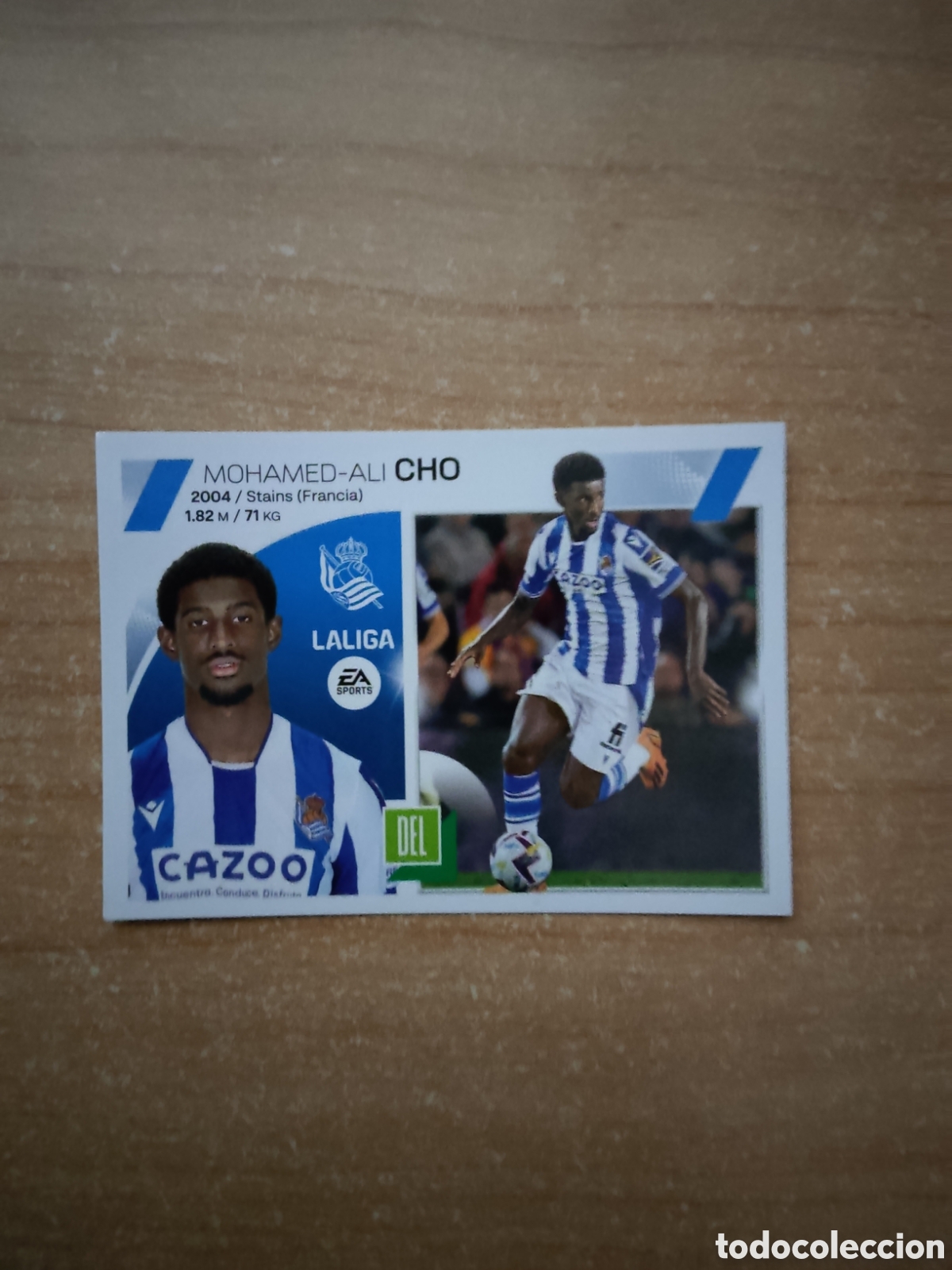 Cromos de f&uacute;tbol: 20 B CHO REAL SOCIEDAD LIGA ESTE 2023 2024