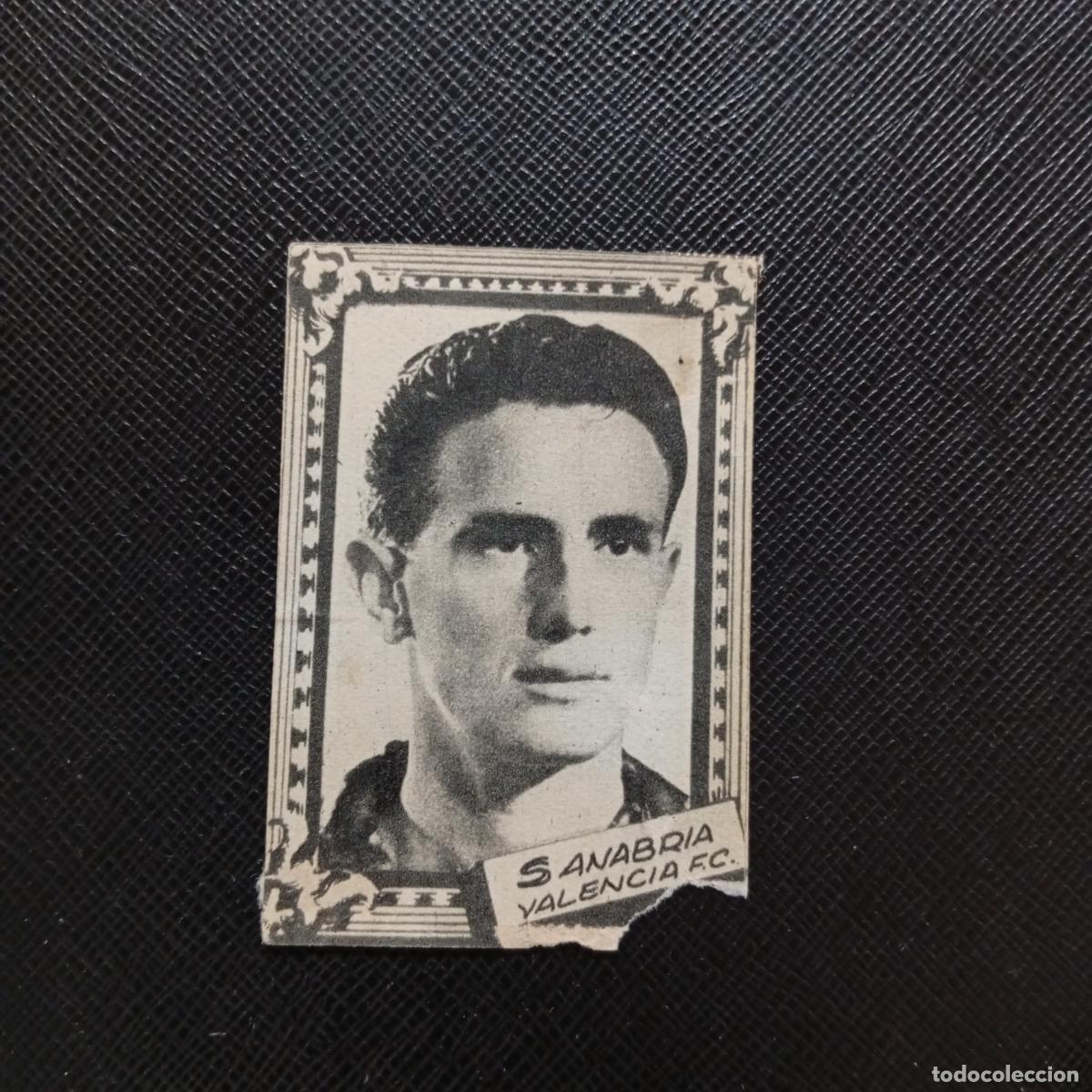 Cromos de f&uacute;tbol: SANABRIA VALENCIA FHER 1959 1960 CROMO FUTBOL LIGA 59 60 - DESPEGADO - A16 PG181
