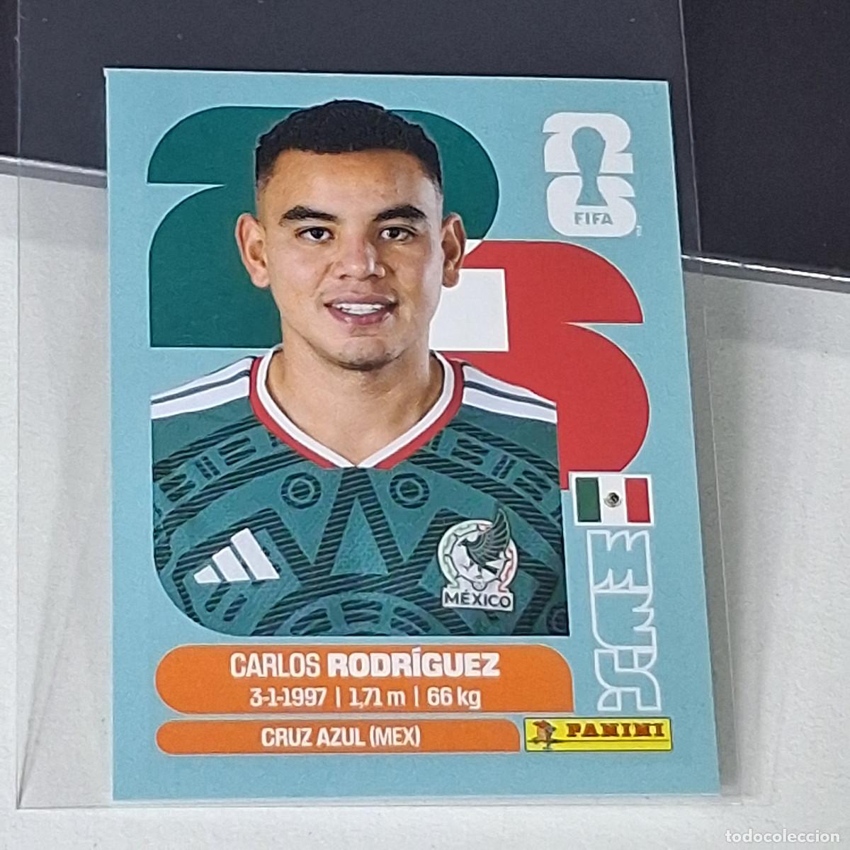 Football Stickers: B48 MEX9 CARLOS RODR&Iacute;GUEZ 9 M&Eacute;XICO MUNDIAL FIFA WORLD CUP 2026 STICKER PANINI