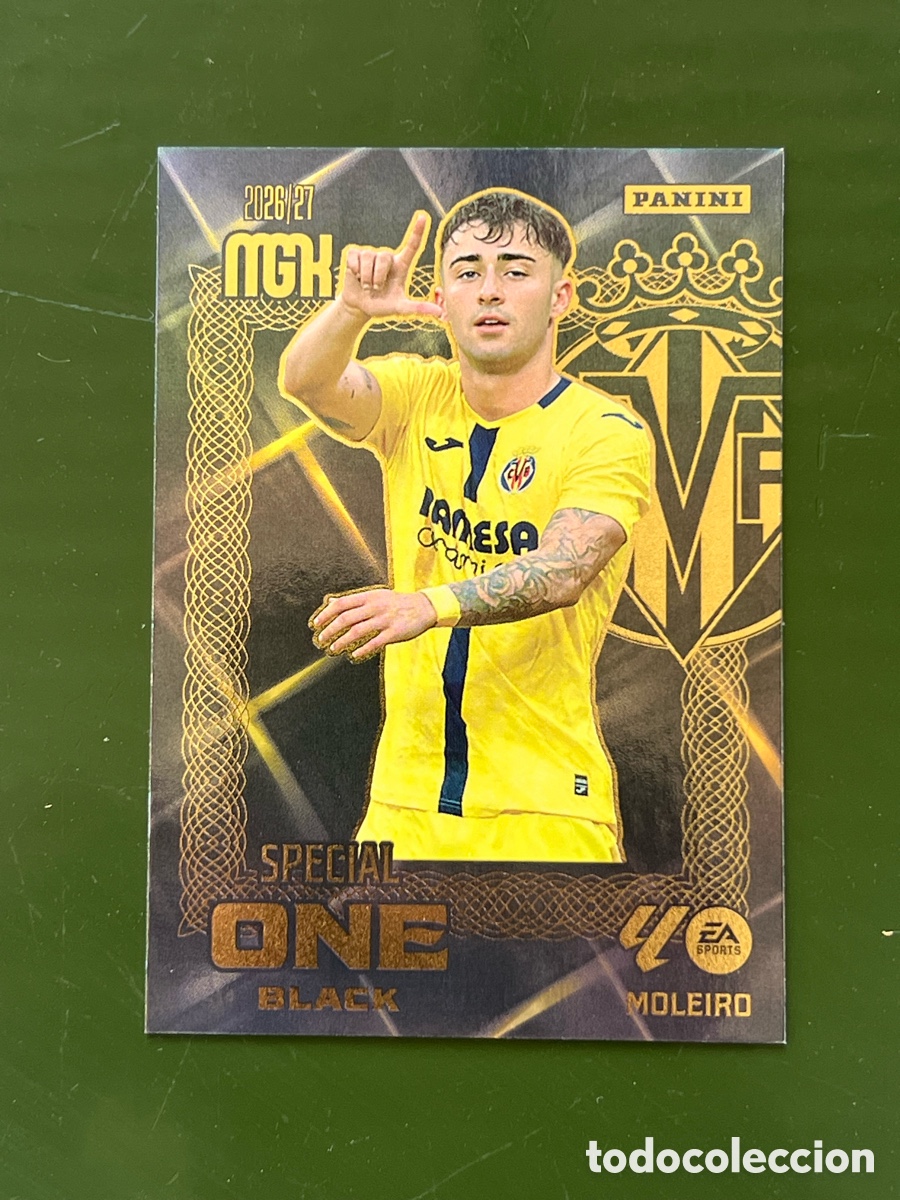 Football Stickers: Moleiro Special black one megacracks 2026/27
