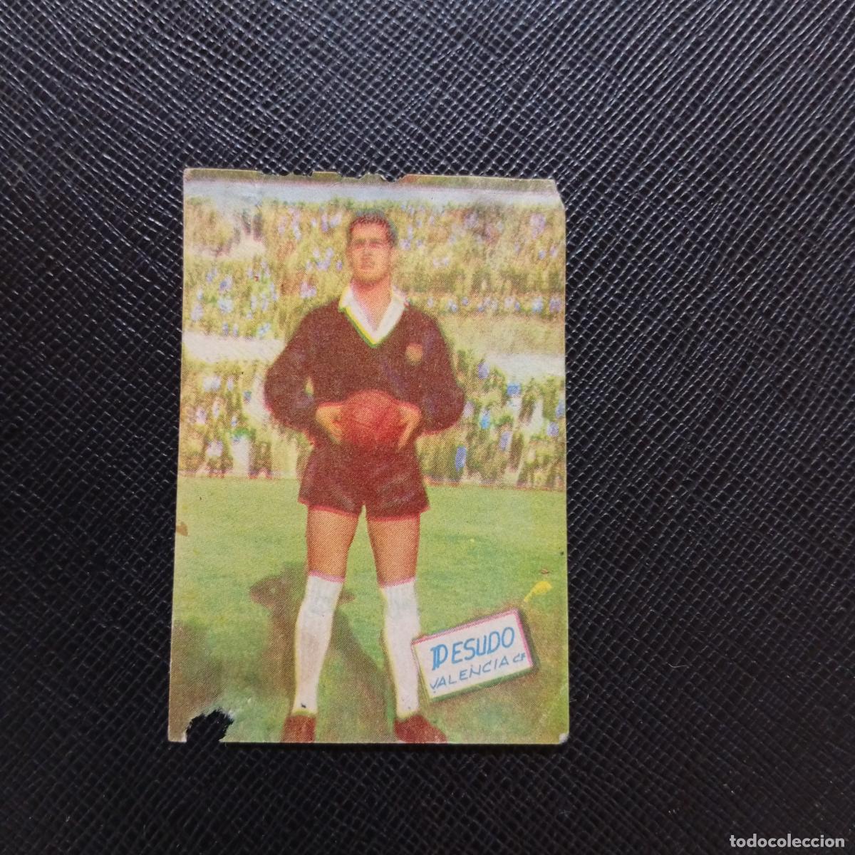 Fu&szlig;ball-Sticker: PESUDO VALENCIA FHER 1960 1961 CROMO FUTBOL LIGA 60 61 - DESPEGADO - A16 PG190