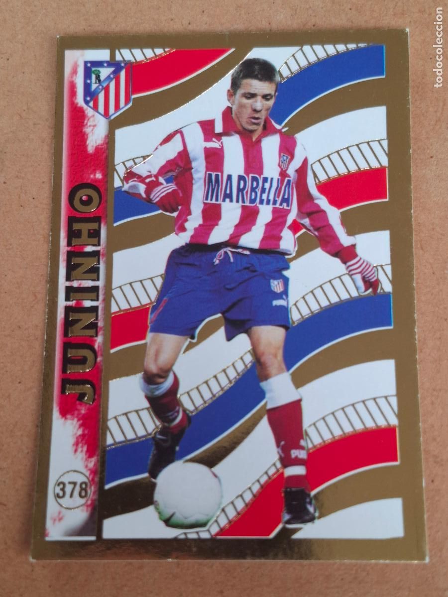 Cromos de f&uacute;tbol: MUNDICROMO 98 99 1998 1999 - 378 JUNINHO ( EL MEJOR ) - AT. MADRID - CP14