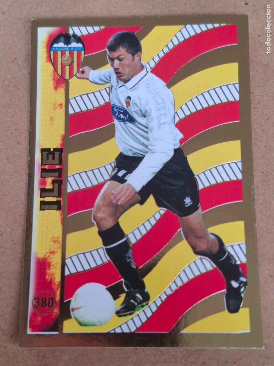 Fu&szlig;ball-Sticker: MUNDICROMO 98 99 1998 1999 - 380 ILIE ( EL MEJOR ) - VALENCIA CF - CP14