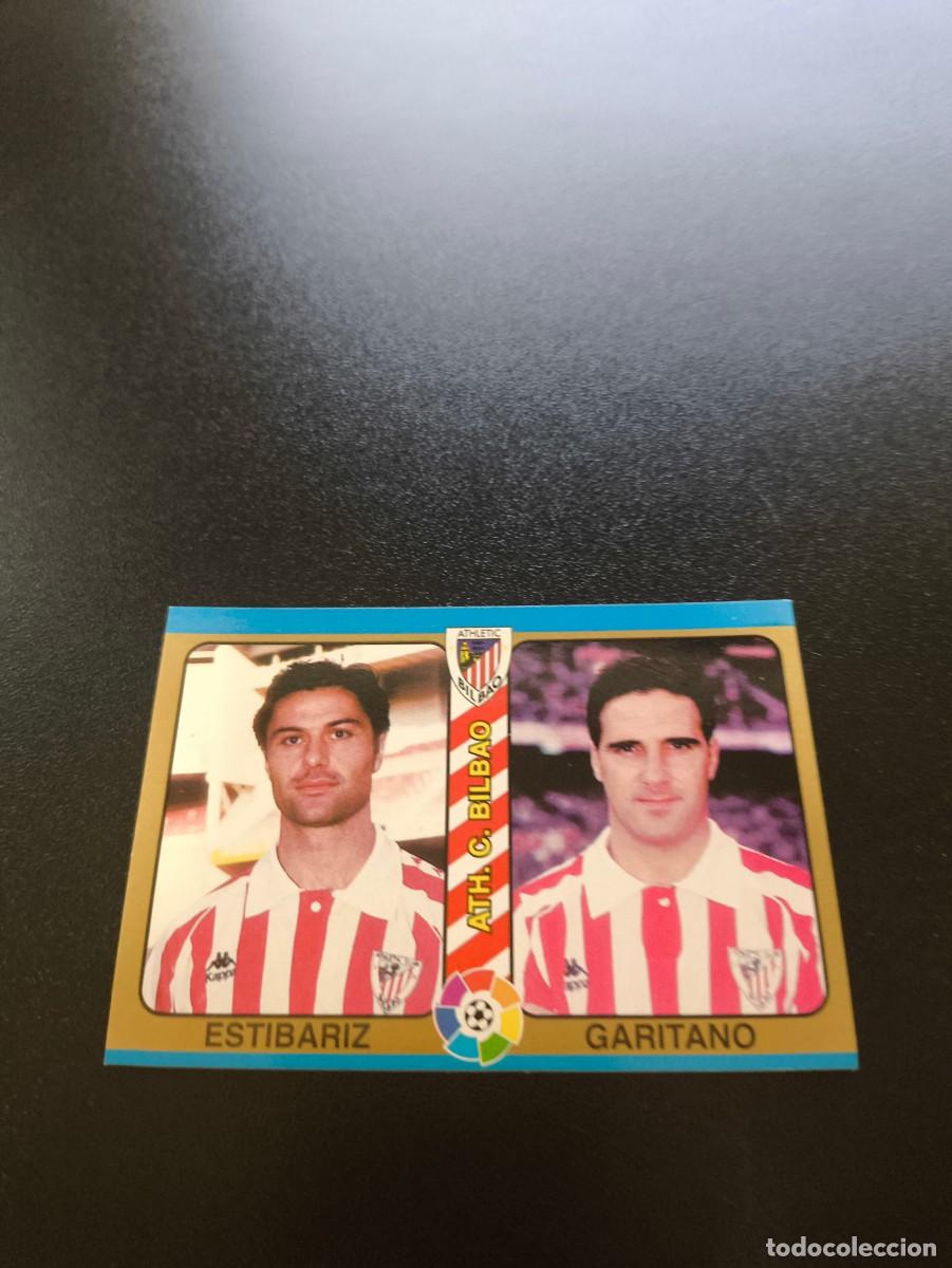 Cromos de Futebol: 40 Estibariz / Garitano ATHLETIC BILBAO MUNDICROMO LIGA FUTBOL 1994 1995 94 95 NO PANINI LIGA ESTE