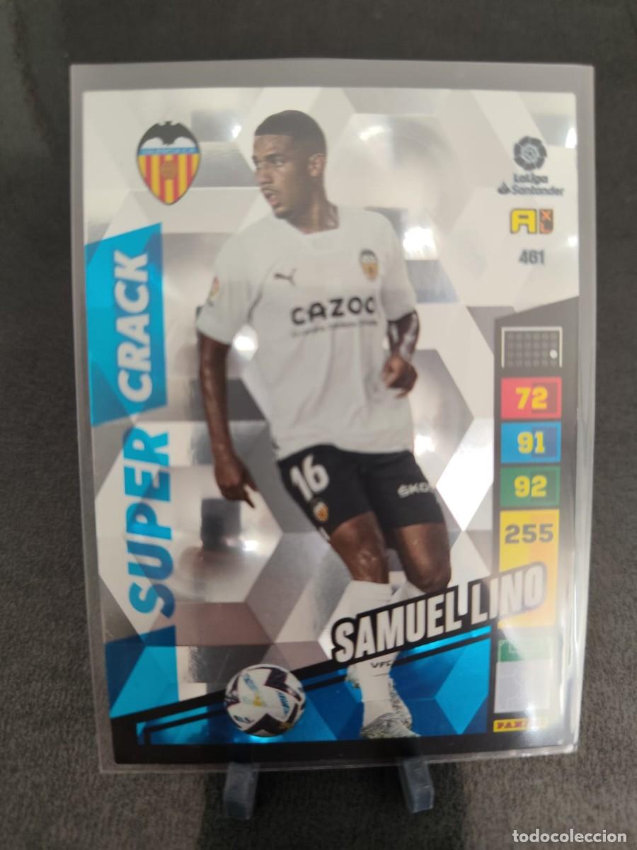 Cromos de Futebol: Adrenalyn 22 23 Samuel Lino Valencia Super Crack 461