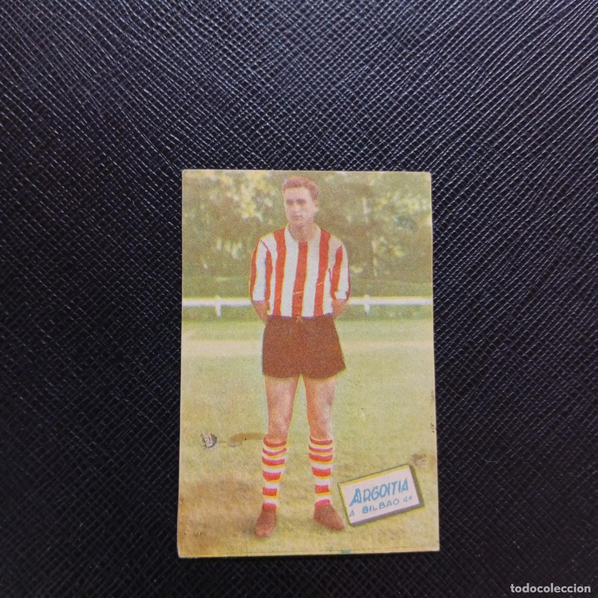 Cromos de Futebol: ARGOITIA BILBAO FHER 1960 1961 CROMO FUTBOL LIGA 60 61 - DESPEGADO - A16 PG208
