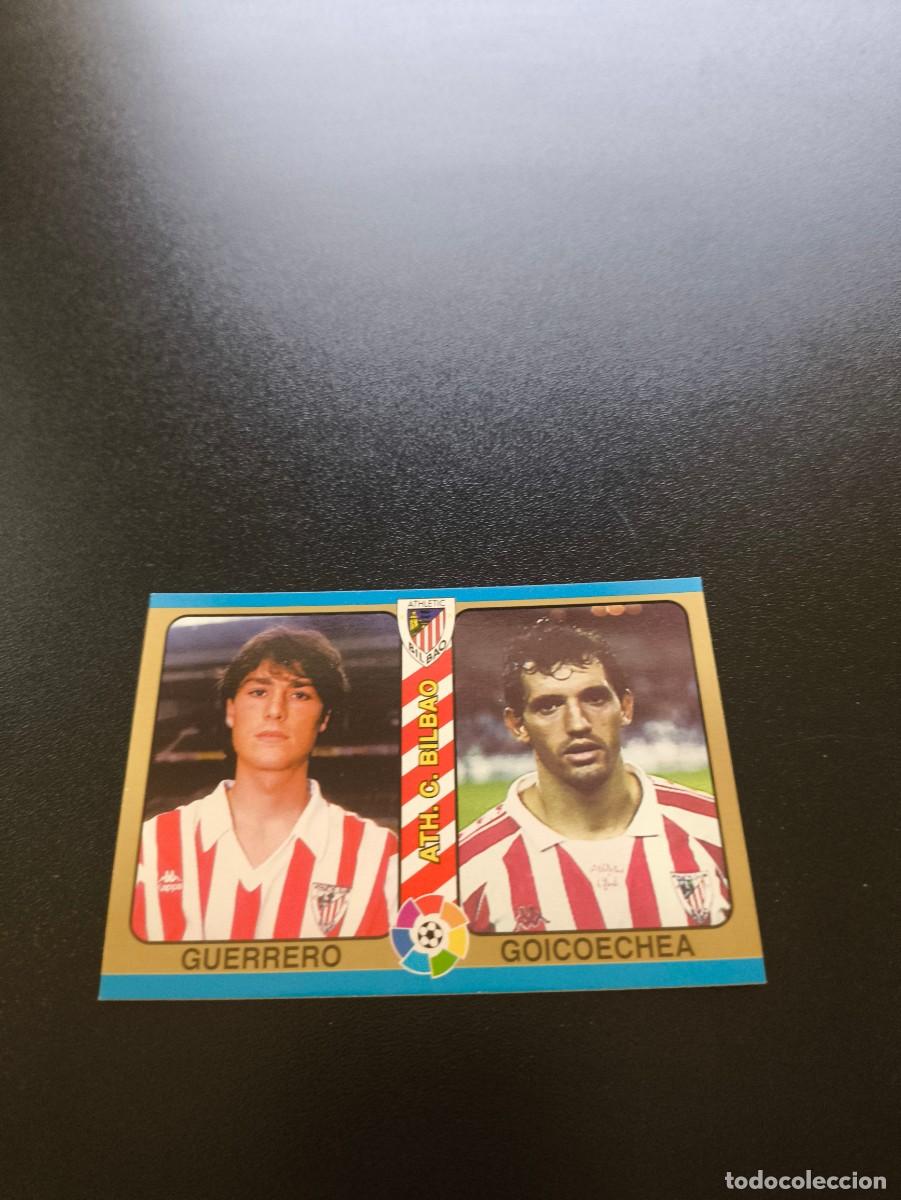 Cromos de Futebol: 43 Guerrero Goicoechea ATHLETIC BILBAO MUNDICROMO LIGA FUTBOL 1994 1995 94 95 NO PANINI LIGA ESTE