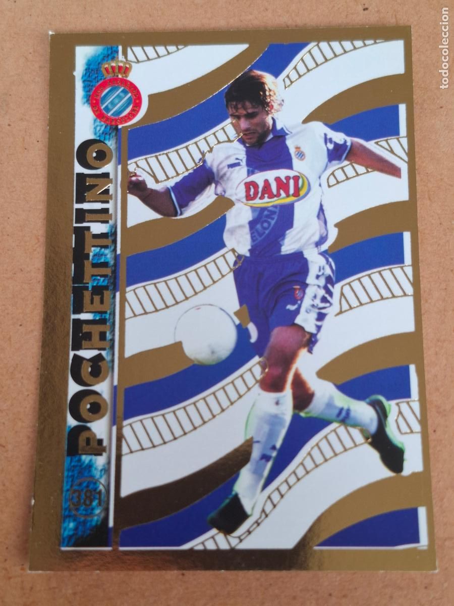 Cromos de Futebol: MUNDICROMO 98 99 1998 1999 - 381 POCHETTINO ( EL MEJOR ) - RCD. ESPANYOL - CP14