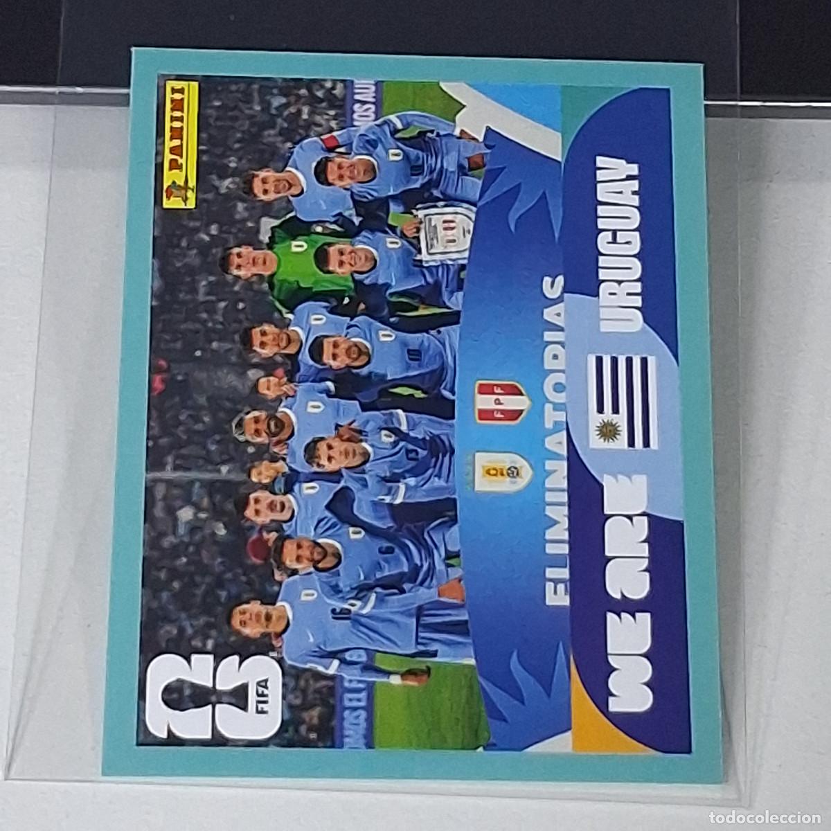 Cromos de Futebol: B48 URU13 TEAM PHOTO EQUIPO 13 URUGUAY URU MUNDIAL FIFA WORLD CUP 2026 STICKER PANINI